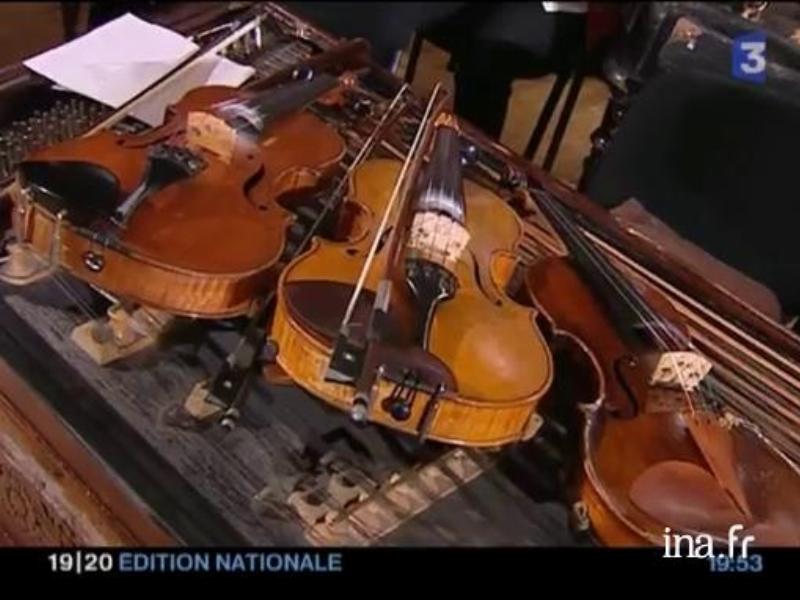 Orchestre symphonique de Budapest interprétant une pièce de musique classique française